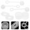 1set Flexible Silicone Leak Stopper For Belly Bottle Storage 5