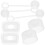 1set Flexible Silicone Leak Stopper For Belly Bottle Storage 3