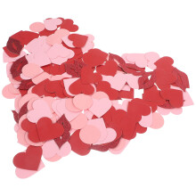 200Pcs Assorted Color Wedding Confetti Lip Heart Paper Decoration