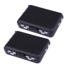 2 Pcs Fishing Accessories Box Gear Organizer Tackle Boxes Accessory