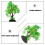 2pcs Fish Tank Tree Modeling Craft Underwater Tree Adornment Aquarium 9