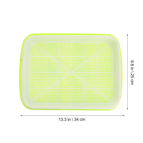 4 Set Soilless Sprouting Trays For Wheatgrass And Beans 1