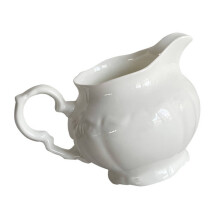 Keramische Melkkannetje Wit Voor Koffie En