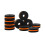 10Pcs Drum Set Felt Pads Assorted Color Cymbal Accessory for Drum Kits 7