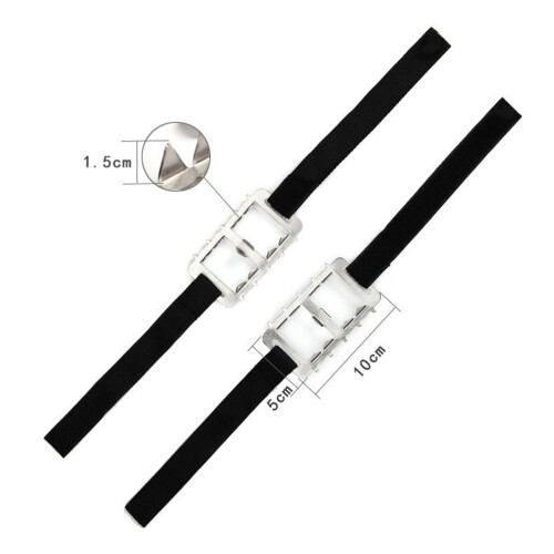 2 Pcs 10 Toothed Crampons Winter Shoe Cover Non Covers Grip 1