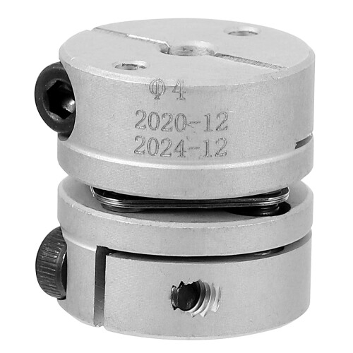 Silver Flexible Coupling Aluminum Alloy Joint for Motor Encoder 1
