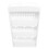 White Multi-Tier Plastic Book Rack Storage Shelf for Kitchen 8