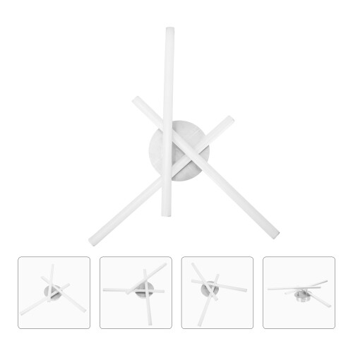 1Pc White Aluminum Ceiling Light Simple Home LED Pendant Lamp 1