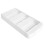 White Multi-Tier Plastic Book Rack Storage Shelf for Kitchen 7
