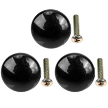 3Sets Professional Black Piano Handles Practical Metal Plastic Parts