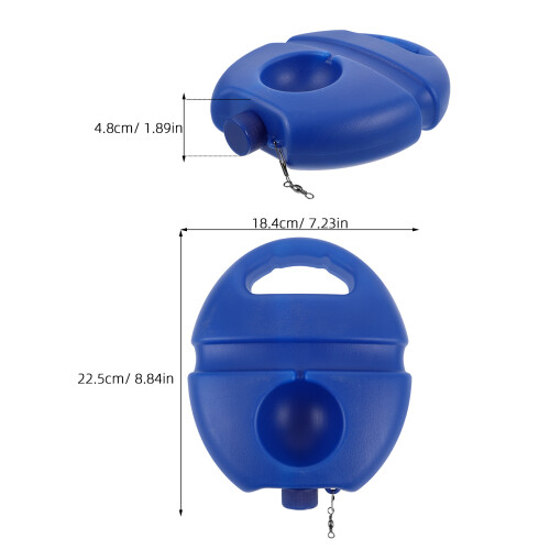 Tennis Trainer Tennis Training Device Plastic Blue 1