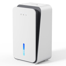Dehumidifier for Home 1000 Sq Ft with LED Light Aromatherapy Ultra Quiet Auto Shut Off Pale White