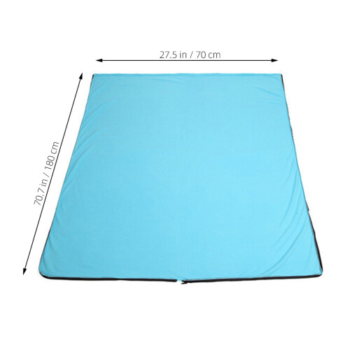Blue Winter Sleeping Bag Durable Comfortable for Camping 1