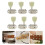 6Pcs Steel Guitar Tuning Pegs Durable Silver Replacement Machine Heads 5