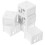 6 Pcs Window Blind Mounting Brackets Venetian Installation Code 3