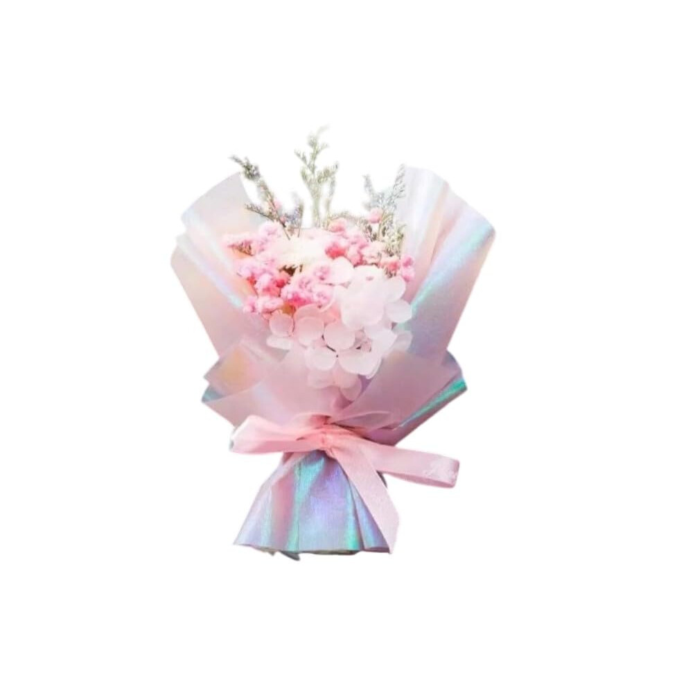 Dried Flower Car Air Freshener Vent Clip, Elegant Floral Car Decor With Natural Fragrance Pink 9053599980780