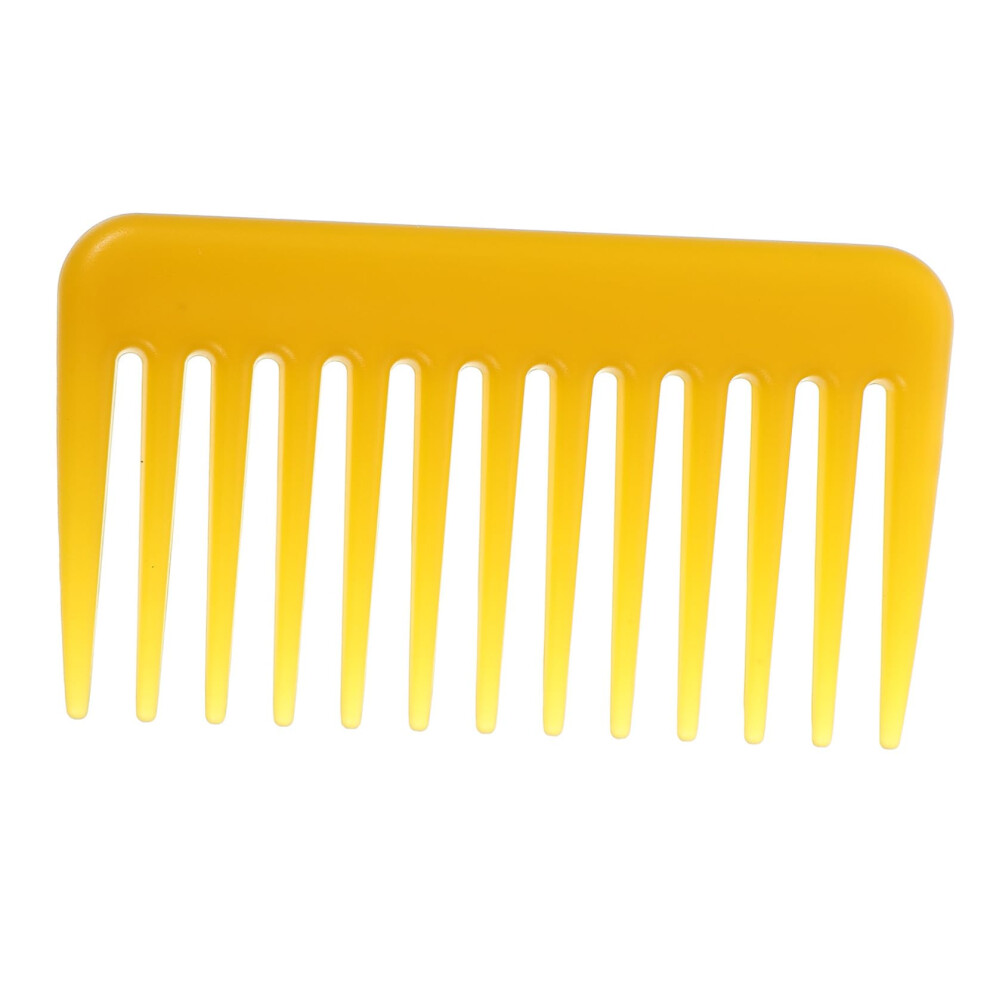 Wide Tooth Comb for Wet and Dry Hair with Ergonomic Grip, Effortless Detangling for Women and Men