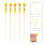 100Pcs Fruit Skewers Cocktail Picks Practical Tableware 10
