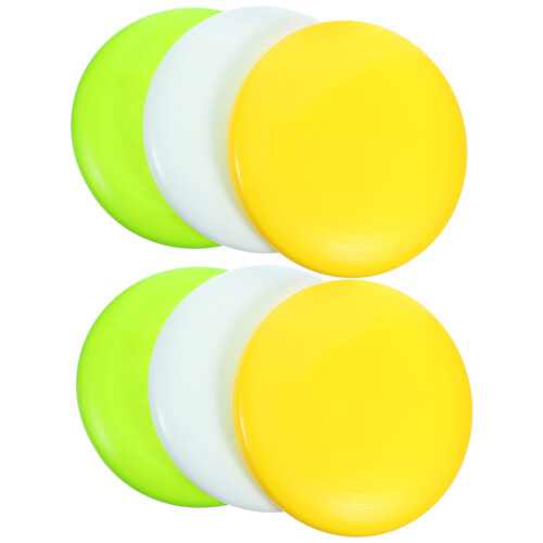 6pcs Golf Discs Softball Throwing Accuracy Tool Round Use 1