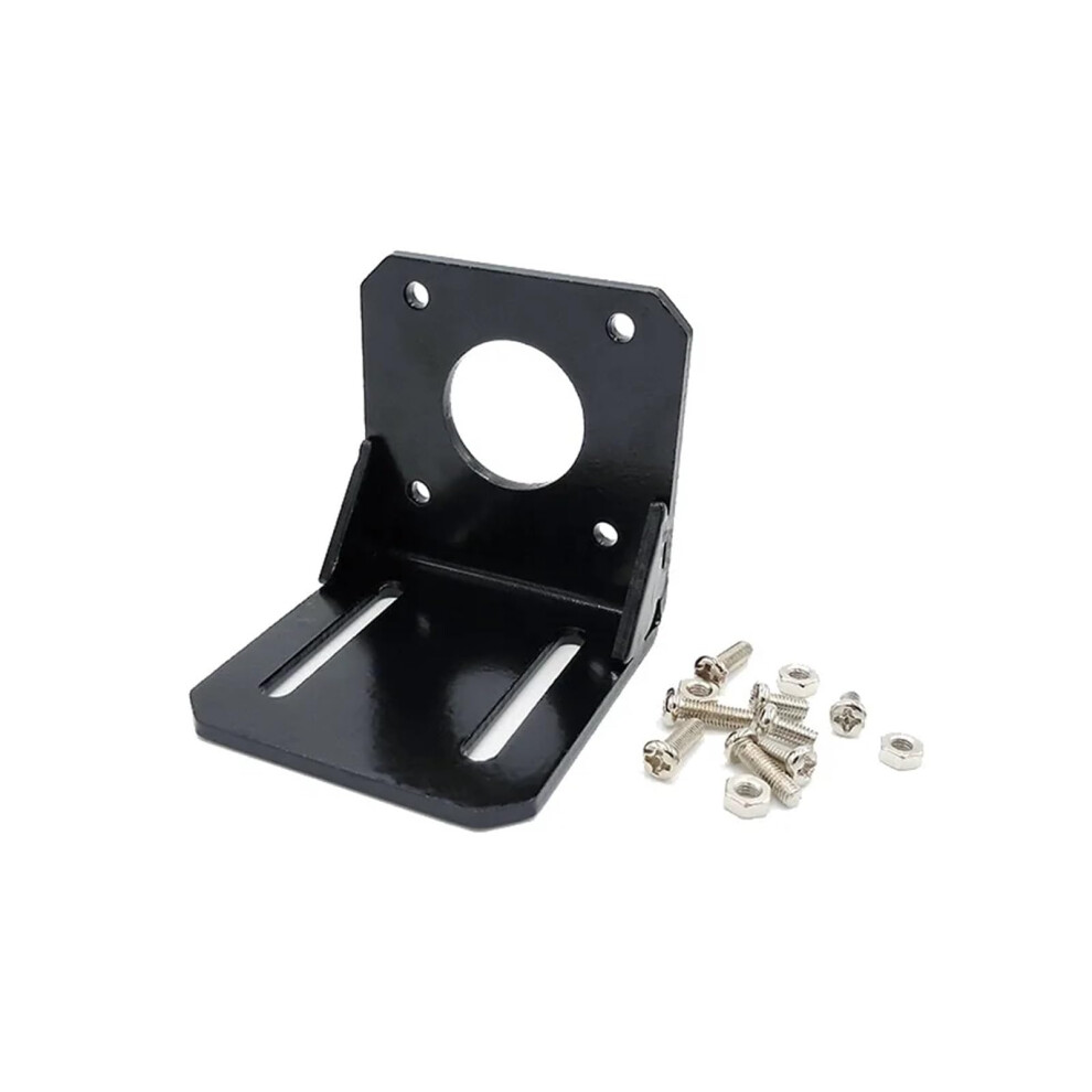 Nema 17 Stepper Motor Bracket Lshaped Durable Metal Mount For 42 Stepper Motor Secure Install 9053599980858