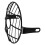 Black Iron Retro Mesh Headlight Protector Cover for Motorcycle Use 9