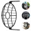 Black Iron Retro Mesh Headlight Protector Cover for Motorcycle Use 8