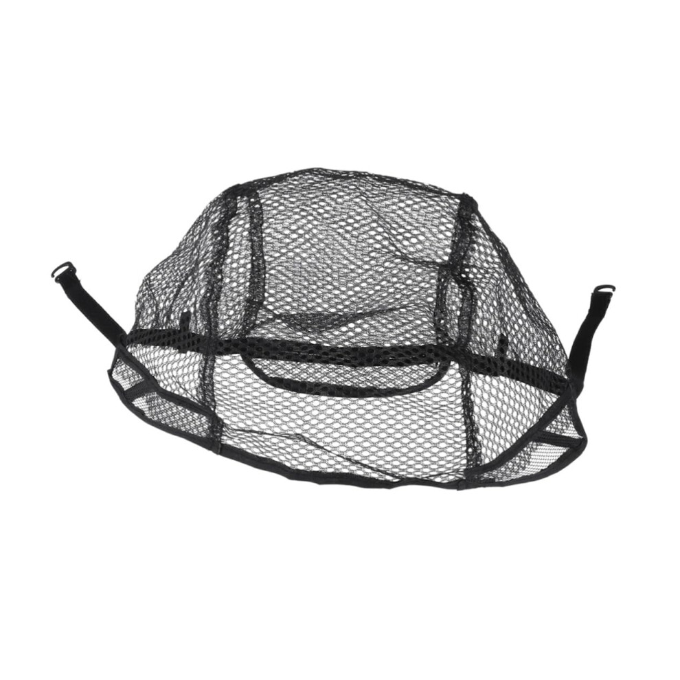 Unisex Black Breathable Nylon Wig Cap And Stretchable Wig Snood For Secure Hair Containment And Comfort