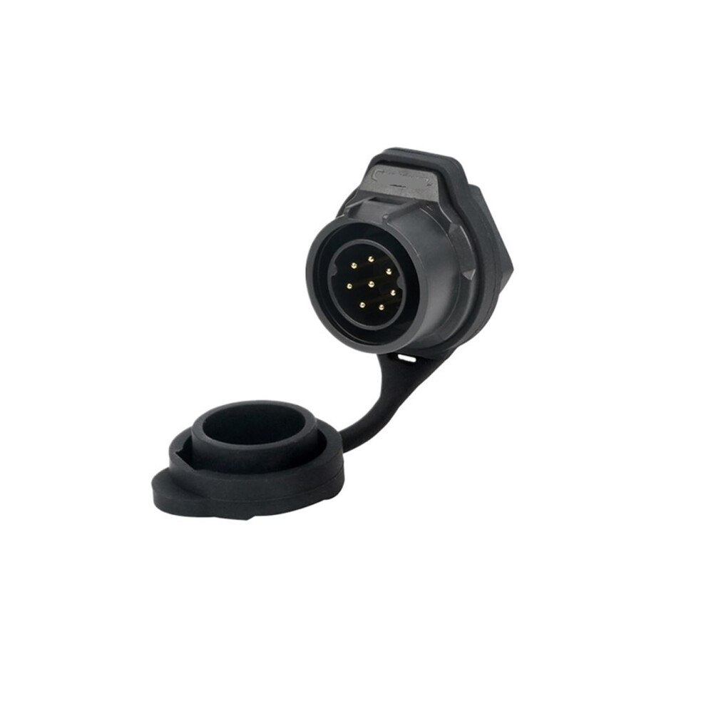 Lp16 Aviation 8 Pin Industrial Connector Single Hole Male Seat Waterproof Power Signal 9070919694691