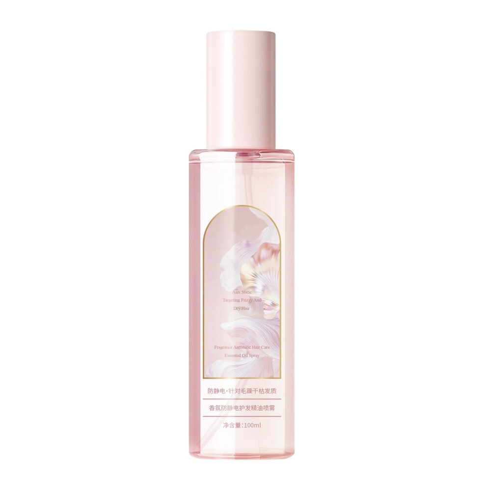 AntiStatic Sakura Hair Spray 100ml â Instant Frizz Control and Shine Enhancing Hydration Mist