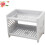 Double Layer Kitchen Storage Rack SpaceSaving Spice Organizer for Countertop Cutlery White 5