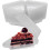 100 Pcs Cheesecake Slice Container Clear Plastic Pie Box Keep Food Fresh Disposable Hinged Design 4