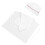 2Pcs Cooking Apron Set White with Split Pocket for Waiter Waitress 1