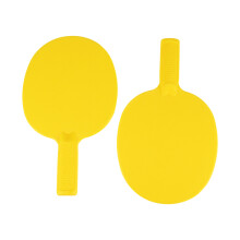 1Paire Raquettes Enfants Tennis De Table Plastique Bleu Ergonomiques
