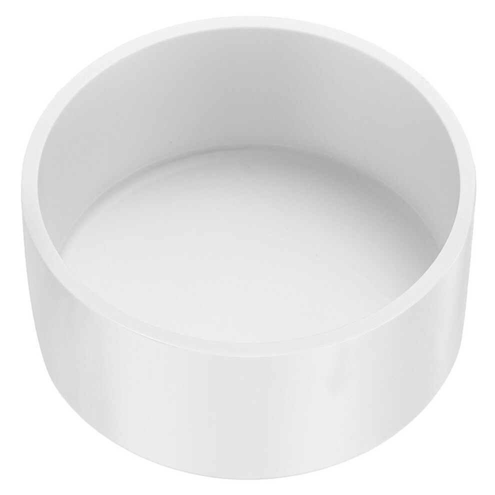 White Pvc Pipe Caps Sturdy End Caps For Home And Industrial Use 3171599035357