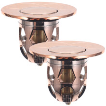 2pcs Bathtub Drain Plug Sink Plug Strainer For Bath Basin Stopper Prevents Hair Odor Clog