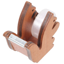 Small Kawaii Tape Cutter Desktop Tape Holder for Home and Office