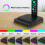 2pcs Headphone Stand Abs Colorful Earphone 8