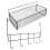 1 set durable multipurpose storage shelf organizer rack for bathroom 1