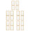 20 Pcs Diy Paper Making Wood Frame 9