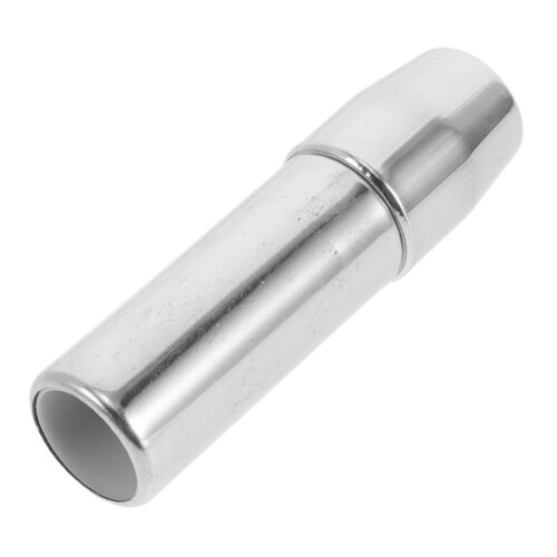 Silver Stainless Steel Pipe Adapter with Outer Lock for Home Use