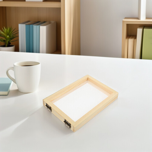 12 Pcs Diy Paper Making Wood Frame 2