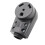 Black Handle Grip Rv Plug Female 125V Replacement 30A 9