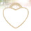 Light Yellow Hanging Acrylic Mirror with Wooden Frame and String 5
