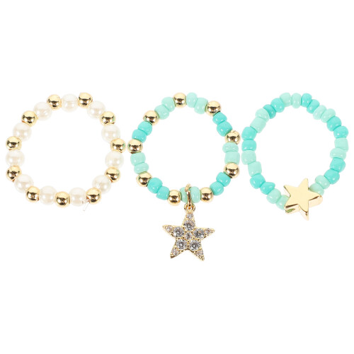 4Sets Watch Band Charms Assorted Colors Compact Alloy Watch Decor