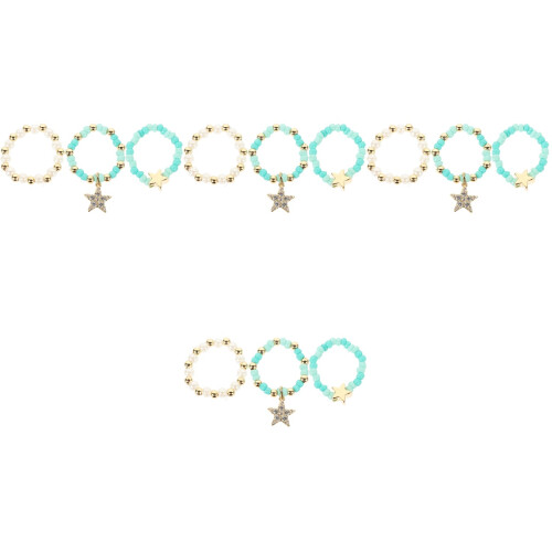 4Sets Watch Band Charms Assorted Colors Compact Alloy Watch Decor 2