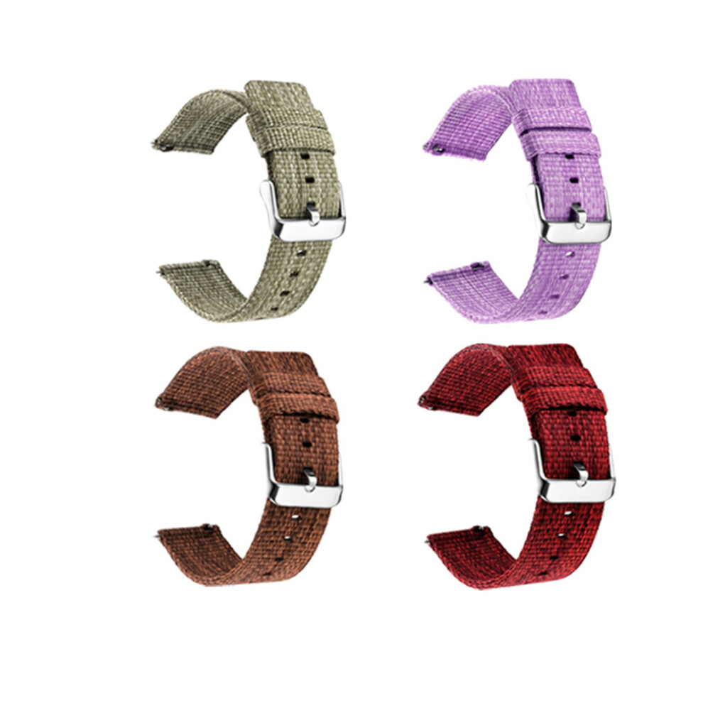 Raindrops Comfortable Nylon Watchband For Gear S3 S2 Smartwatch Green 3161425046169