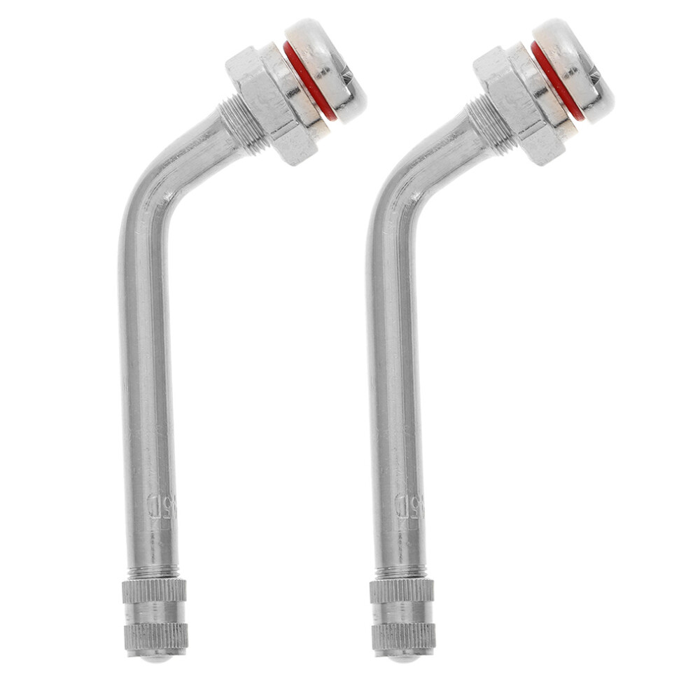 2Pcs Tubeless Tire Vacuum Metal Valve Stems For Bus Tires Leak-Proof 3301952019568