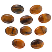 40Pcs Flat Back Chocolate Cabochons Stones for DIY Decorative Jewelry