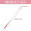2Pcs Automotive Welding Chassis Inspection Mirror Foldable Telescopic 10