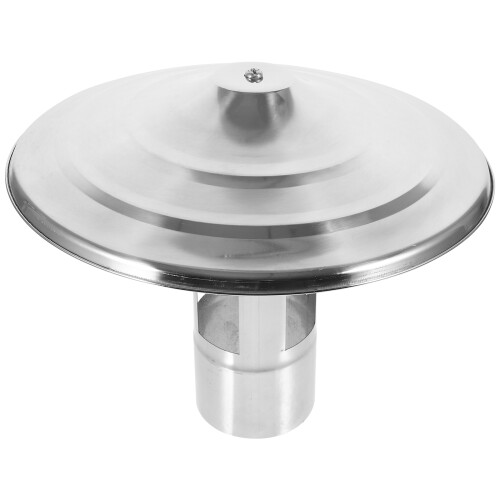 Rvs Schouwafdekking Regenkap Winddichte Dak Vent Protector
